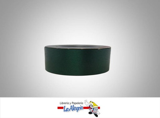 [CR30MM078] CINTA DE REGALO ITALY 35MM VERDE OSC XMT MARCA BOLIS   
