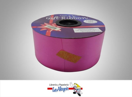 [CR6092025] CINTA DE REGALO 60MM FUCSIA X METRO MARCA GIFT RIBBON