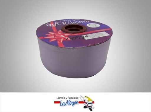[CR6092030] CINTA DE REGALO 60MM LILA XMETRO MARCA GIFT RIBBON   