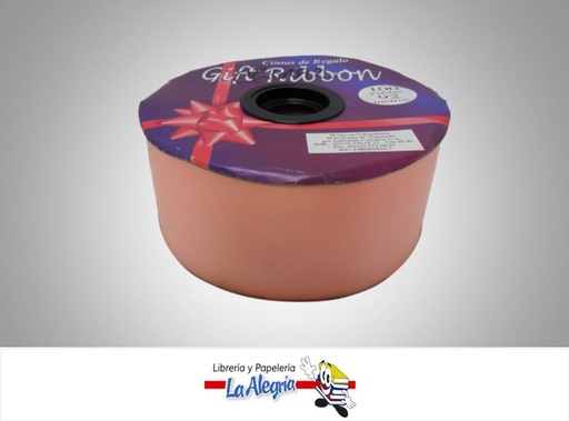 [CR6092061] CINTA DE REGALO 60MM ROSADO X METRO MARCA GIFT RIBBON