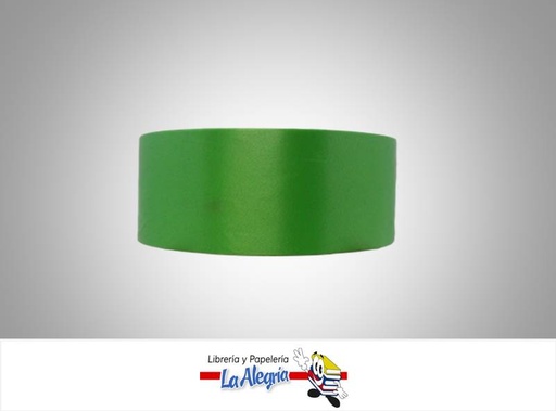 [CR6092073] CINTA DE REGALO 60 MM VERDE MANZANA XMT MARCA GIFT RIBBON   