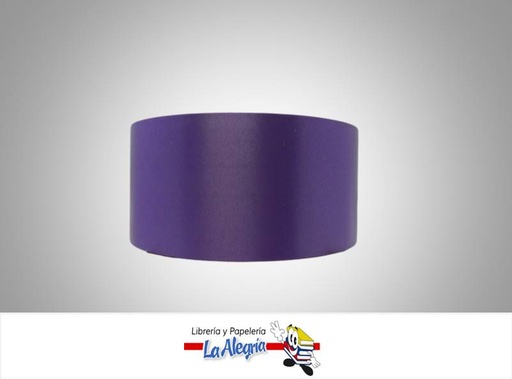 [CR70MM038] CINTA DE REGALO 70MM MORADO X METRO MARCA S/M   