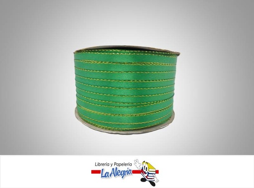 [CRB05MM066] CINTA RASO B/D 05MM VERDE XMETRO MARCA S/M   