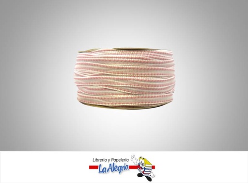 [CRB06MM026] CINTA ORGANZA 06MM FUSIA PASTEL XMETRO MARCA S/M   