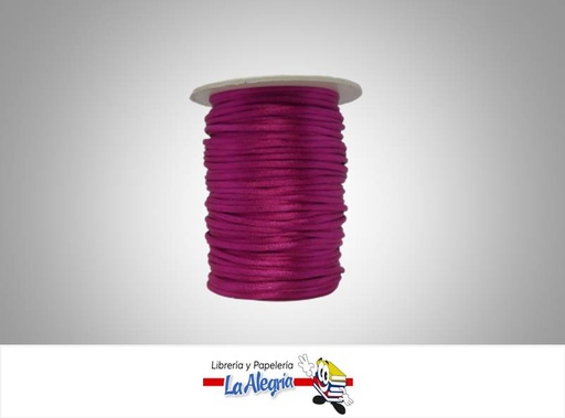 [CRR03MM025] CINTA RABO DE RATON 03MM FUCSIA XMETRO MARCA S/M   