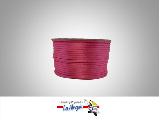 [CRR03MM026] CINTA RABO DE RATON 03MM FUCSIA PASTL XM MARCA S/M   