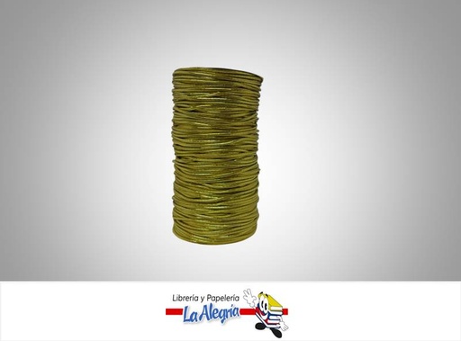 [CRR03MM122] CINTA RABO DE RATON DORADO BRI/ELAST XMT MARCA S/M   