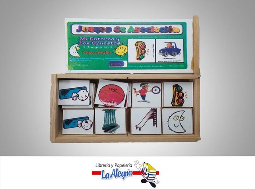 [DK149] JUEGO ASOCIACION MI ENTORNO/LOS OPUE MAD MARCA DESARROLLOS KIKIRIKI   