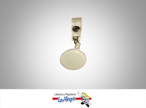 [DTYBL] YOYO PORTA CARNET BLANCO UND MARCA S/M   