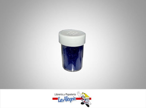 [ESCP013] ESCARCHA FRASCO 10GR AZUL REY UND MARCA CRISVI   