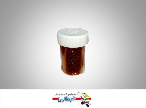 [ESCP123] ESCARCHA FRASCO 10GR COBRE UND MARCA CRISVI   