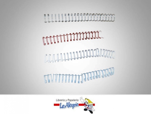 [ESP004] ESPIRAL METAL 3/4 COLORES VARIADOS MARCA AGEVEN   