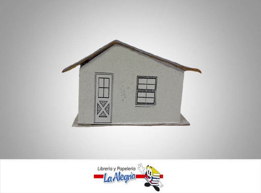 [F1] CASA P/MAQUETA 1 PISO ESC 1:125 UND MARCA S/M   