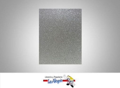 [FEC006] FOAMI ESCARCHADO CARTA GRIS UND MARCA S/M   