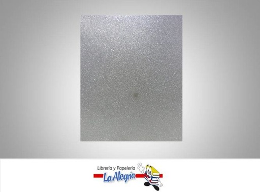 [FEC019] FOAMI ESCARCHADO CARTA PLATA UND MARCA S/M   