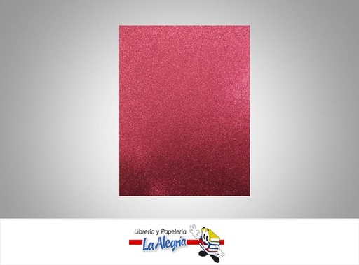 [FEDC059] FOAMI ESCARCHADO DOBLE CARTA ROJO NAVIDAD MARCA S/M