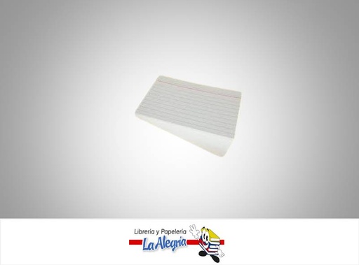 [FICHA01] FICHA 4X6 UND MARCA  CARIBE