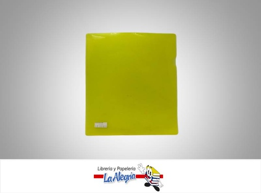 [FPITC01] FUNDA PLASTICA I CARTA AMARILLA MARCA S/M   