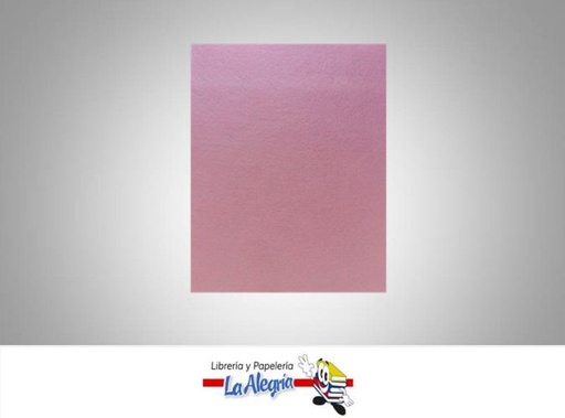 [FPL009] FIELTRO PLANCHADO CARTA ROSADO CLARO UND MARCA S/M   