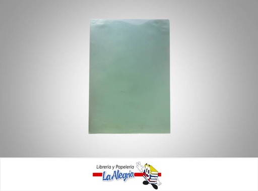 [FPTC30] FUNDA PLASTICA TIPO L CARTA VERDE M MARCA CAPI   