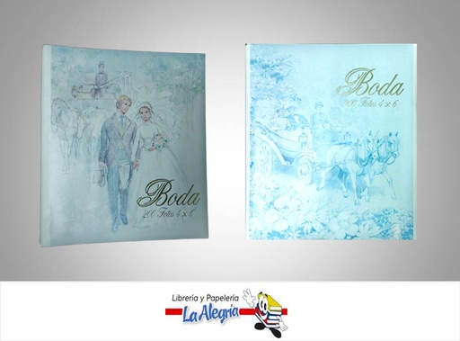 [FS1200] ALBUM FOTO 27,5X32,5CM BODA VARIADO UND       