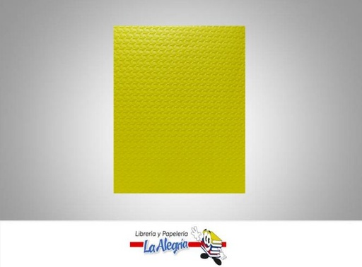 [FTO056] FOAMI TEX ONDA CARTA AMARILLO UND MARCA S/M   