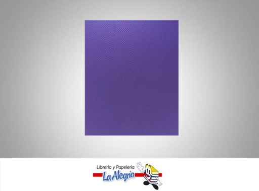 [FTR070] FOAMI TEX REJILLA CARTA MORADO UND MARCA S/M   