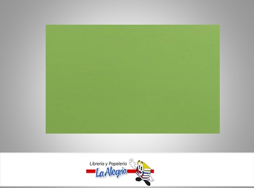 [FUDC029] FOAMI UNICOLOR DOBLE CARTA VERDE CLARO