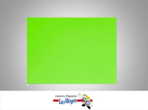 [FUDC037] FOAMI UNICOLOR DOBLE CARTA VERDE NEON MARCA S/M