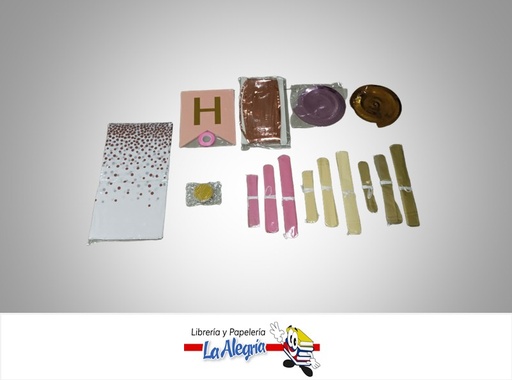 [KIT03] KIT FIESTA CUMPLEANOS 15 PZ MARCA S/M   