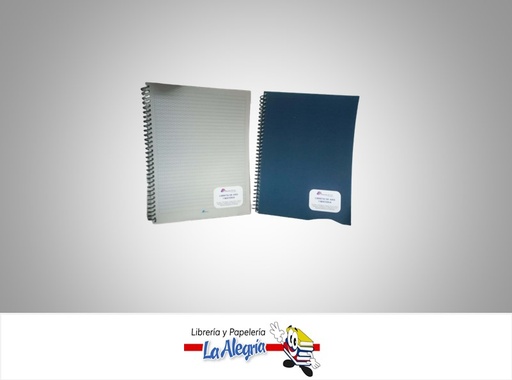 [LIBRETA001] LIBRETA ESPIRAL 1 MATERIA 60 HOJAS 1 LINEA 21.5X28CM MARCA ALINEADOS PT
