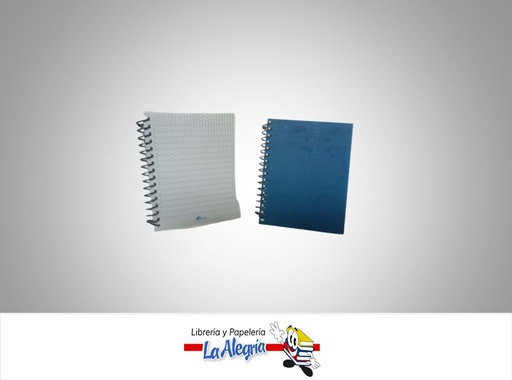 [LIBRETA007] LIBRETA ESPIRAL 80 HOJAS 1 LINEA 1/4 CARTA MARCA ALINEADOS PT