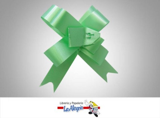 [LMG001074] LAZO MAGICO 12X250MM VERDE MENTA UND MARCA S/M   