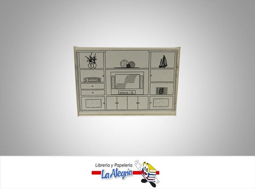 [M12] MOBILIARIO P/MAQUETA ESC 1:50 UND MARCA S/M   