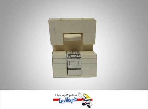 [M25] COCINA C/CAMPANA P/MAQUETA ESC 1:50 UND MARCA S/M   