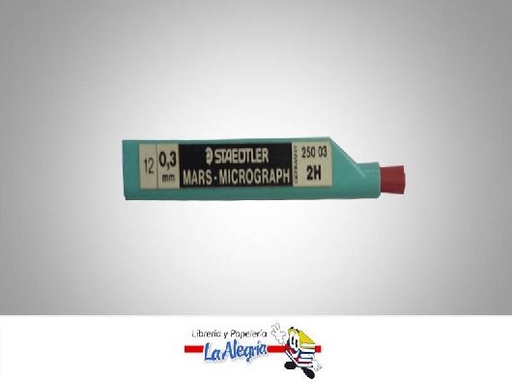 [MN19] MINA STAEDTLER MARS-MIRCROGRAPH 0,3MM 2H MARCA STAEDTLER   