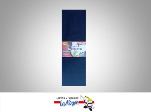 [PC046] PAPEL CREPE 50X200 CM NEGRO UND MARCA CRISVI   
