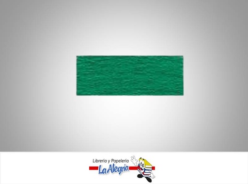 [PC082] PAPEL CREPE 50X200 CM VERDE NAVIDAD UND MARCA CRISVI   