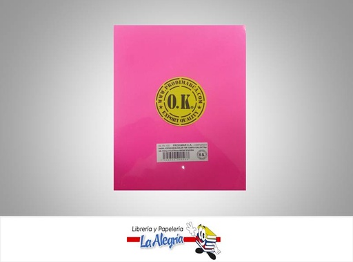 [PCART08] PAPEL CARTA CAL 20/75GR FUCSIA NEON UND MARCA OK