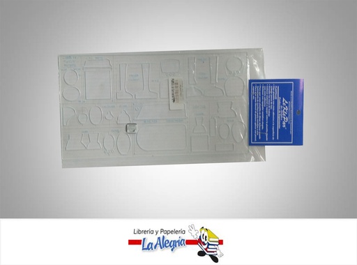 [PLANT005] PLANTILLA ACRILICA SANITARIOS UND MARCA LEKLEPAR   