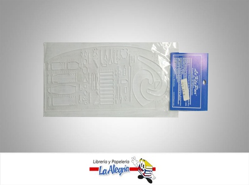 [PLANT006] PLANTILLA ACRILICA SENAL TRAFICO ART8401 MARCA LEKLEPAR   