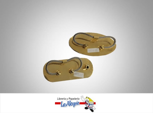 [PPB01] PORTA TARJETERO DE BRONCE C/DISENO P/UND    