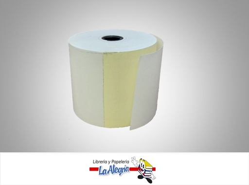 [RQ57X65] ROLLO PAPEL QUIMICO 57MMX65MM UND MARCA S/M   