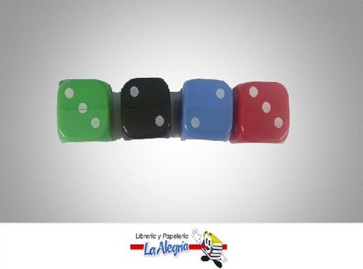 [SACADADO] SACAPUNTA C/DEP PLAST DADO UND MARCA S/M   