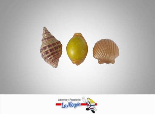 [SACASHELL] SACAPUNTA S/DEP PLAST CONCHA MARINA UND MARCA S/M   