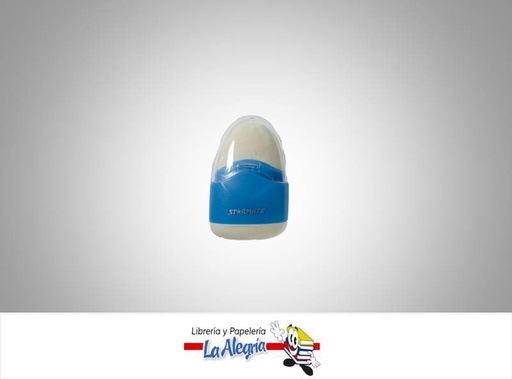 [SACASTAR] SACAPUNTA PLASTICO C/BORRADOR 4 COLOR UN MARCA STARMATE   