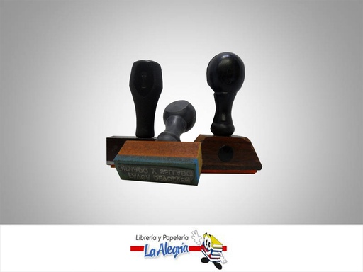 [SELLOP015] SELLO DE MADERA FAVOR DEVOLVER FIRMADO MARCA S/M   