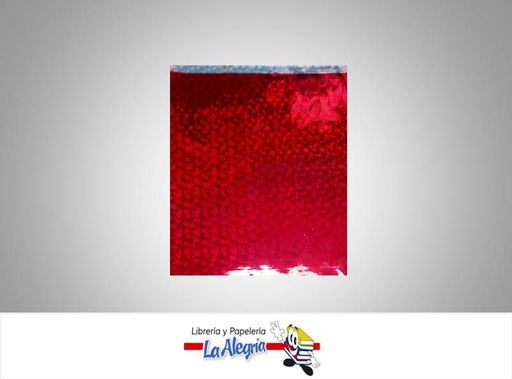 [SH0005] BOLSA DE PAPEL HOJILLA 29X29 CM ROJO UND MARCA S/M   