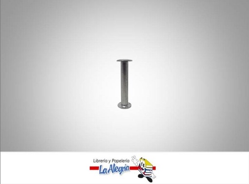 [TOR6] TORNILLO D/POSTE 2,5CM PLATEADO UND MARCA S/M
