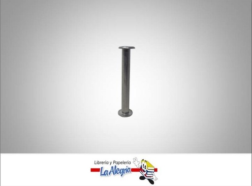 [TOR8] TORNILLO D/POSTE 3,7CM PLATEADO UND MARCA S/M